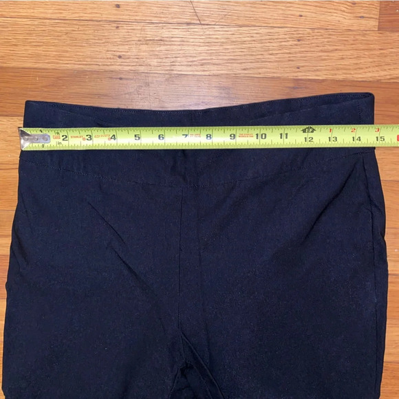 EUC Chico's So Slimming Brigitte Embellished Hem Ankle Pants Size 0.5 / Reg Sz 6 - Picture 8 of 13